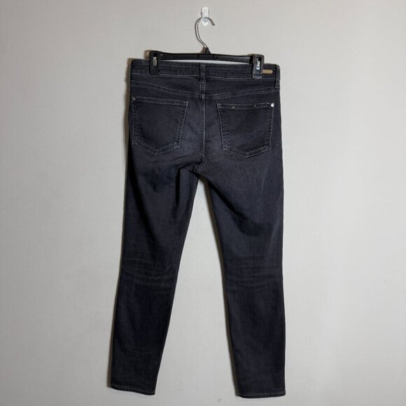 Anthropologie Pilcro and The Letterpress Stet Skinny Jeans Womens 27 Black Denim - Picture 4 of 16